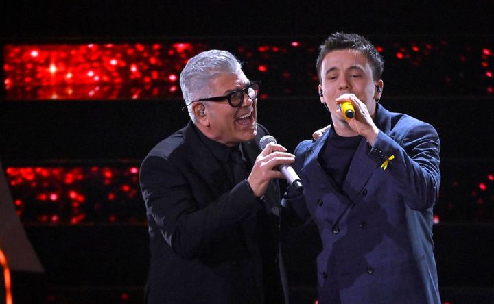 Michele Zarrillo e Will. Sanremo 2023, la quarta serata (Ansa)