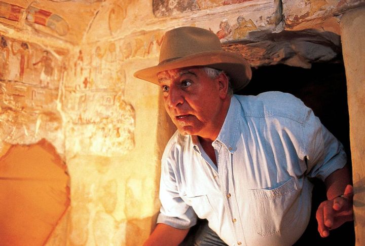 Zahi Hawass, archeologo star ed ex ministro delle Antichità in Egitto (Ansa/Ministero delle Antichità egiziano)