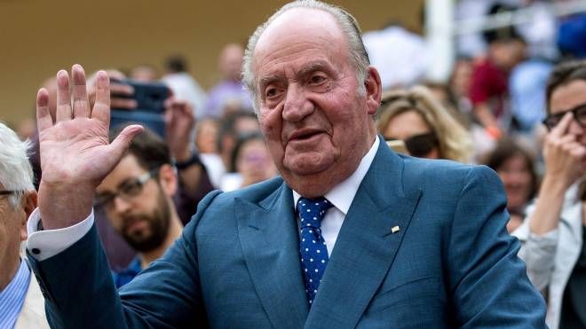 Juan Carlos, re emerito di Spagna (Ansa)