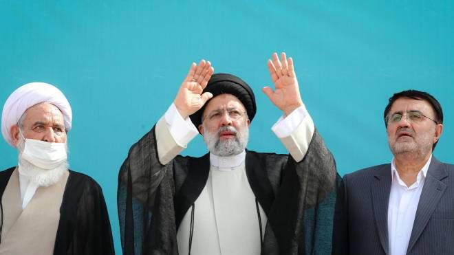 Il presidente iraniano Ebrahim Raisi (Ansa)