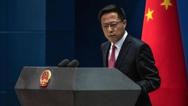 Zhao Lijian, Ministro per gli Affari esteri cinesi (Ansa)