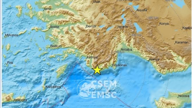 Terremoto di magnitudo 4.7 al largo della Grecia (Emsc)