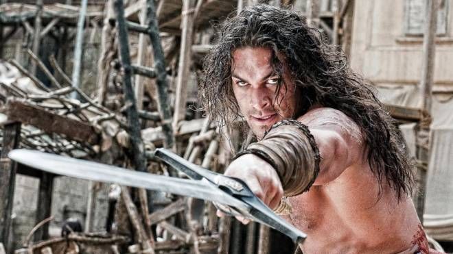 Jason Momoa in una scena da 'Conan the Barbarian' - Foto: Lionsgate