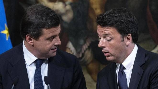 Carlo Calenda (Azione) e Matteo Renzi (Italia Viva)