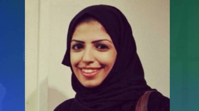 Salma al-Shehab (foto Facebook / Democracy Now) 