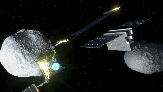 La missione Dart, una sonda tenterà di deviare un asteroide (Ansa)
