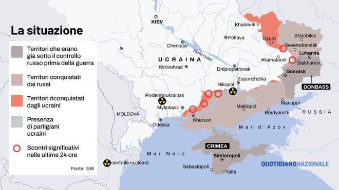 Guerra in Ucraina, la situazione