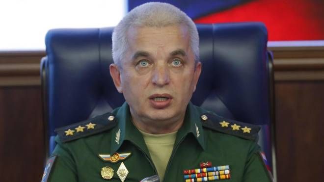 Mikhail Mizintsev, il nuovo generale russo alla logistica (Ansa)