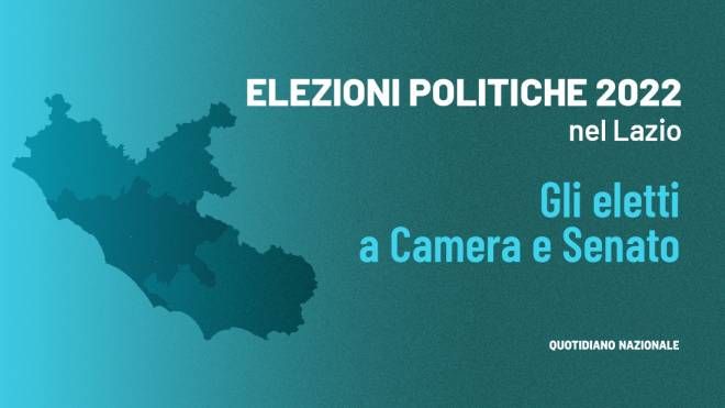 Elezioni politiche: gli eletto nel Lazio