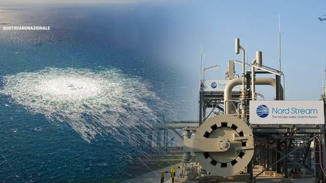 Il mare che ribolle dopo le fughe di gas e il gasdotto Nord Stream