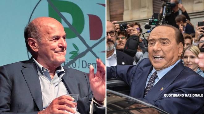 Silvio Berlusconi e Pierluigi Bersani