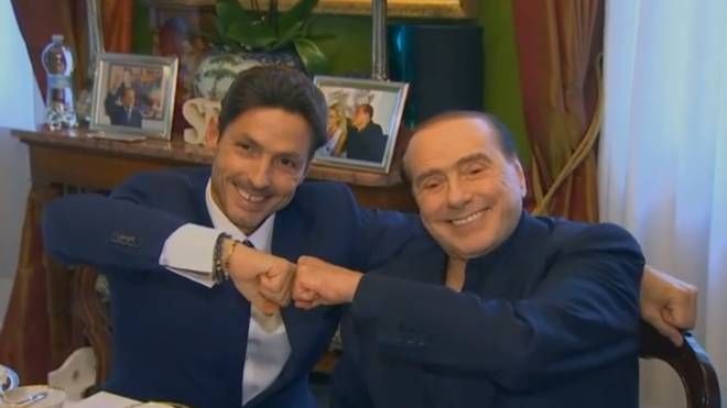 Piersilvio e Sivlio Berlusconi (Imagoeconomica)