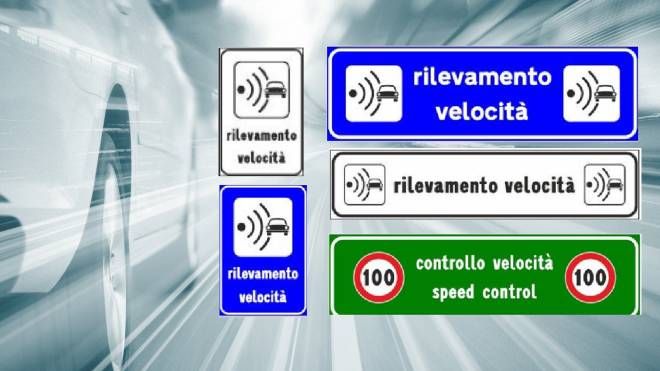 Autovelox: nei nuovi segnali obbligatorio il limite di velocità