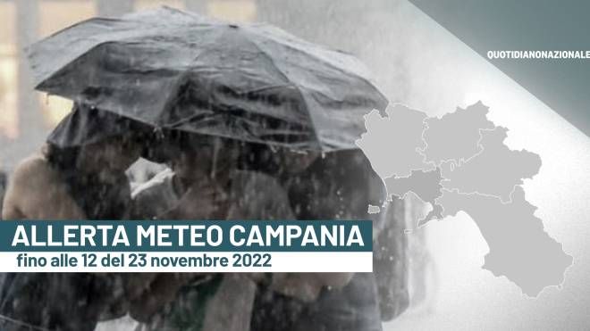 Allerta Meteo in Campania