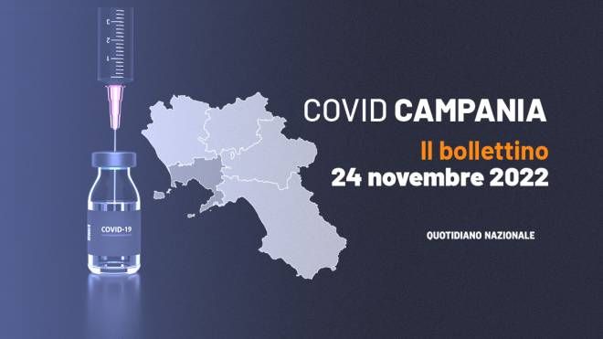 Covid Campania, i dati del 24 novembre 2022