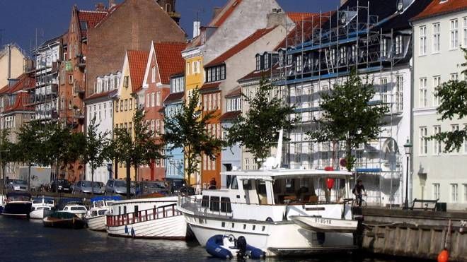 Christianshavns, il canale di Copenaghen 