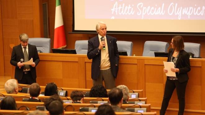 L'incontro in Parlamento di Special Olympics Italia alla presenza di Malagò