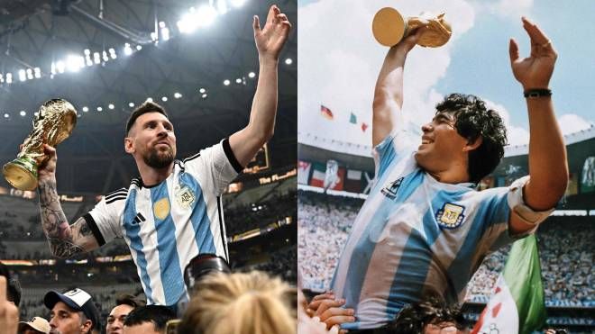 Messi nella leggenda come Maradona