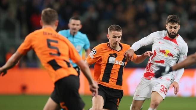 Lo Shakhtar Donetsk in azione