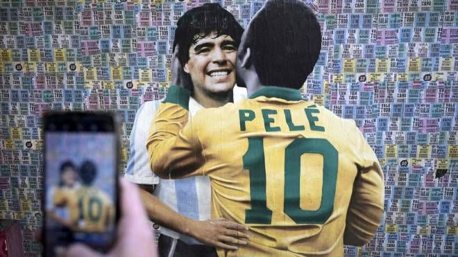 Diego Maradona e Pelé