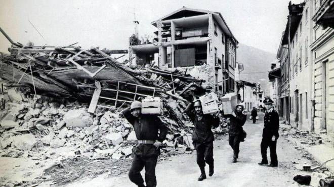 Il terremoto che colpì il Friuli il 6 maggio del 1976