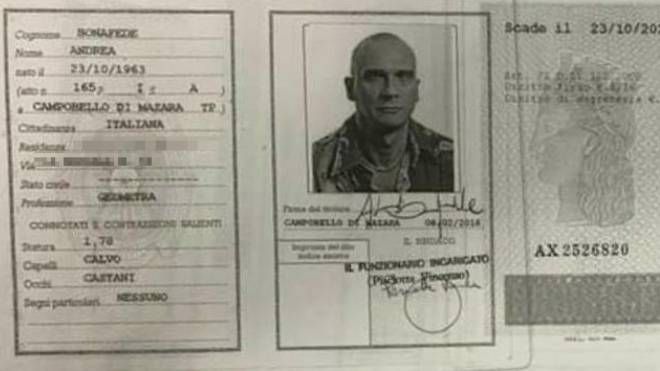 La falsa identità di Matteo Messina Denaro: per la clinica era Andrea Bonafede