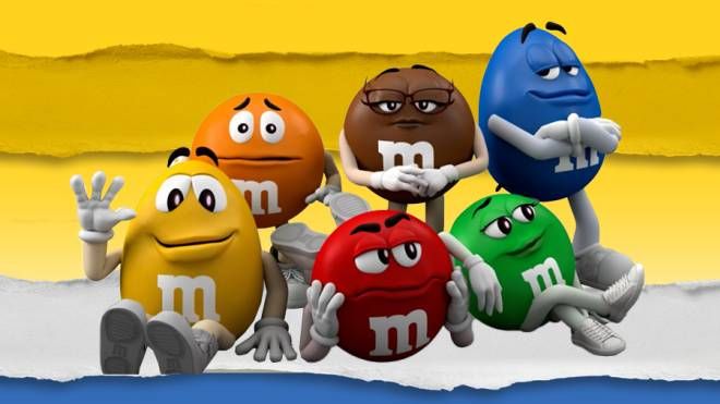 Le mascotte della M&M's