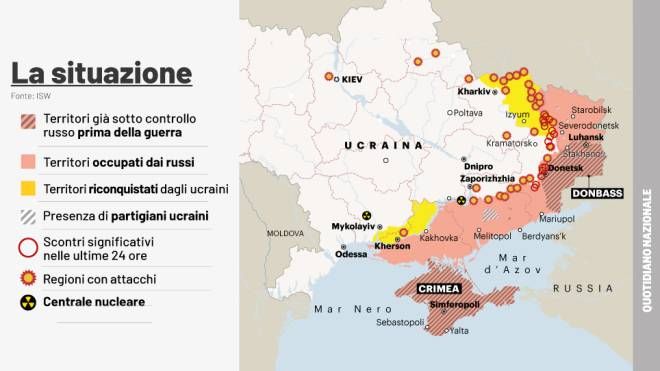 Guerra in Ucraina, la situazione