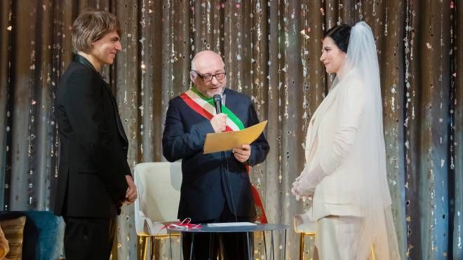 Laura Pausini e Paolo Carta si sono sposati a Solarolo