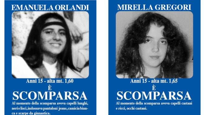 Emanuela Orlandi e Mirella Gregori: sì della Camera alla Commissione d'inchiesta