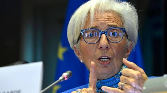 Christine Lagarde, presidente Bce (Ansa)