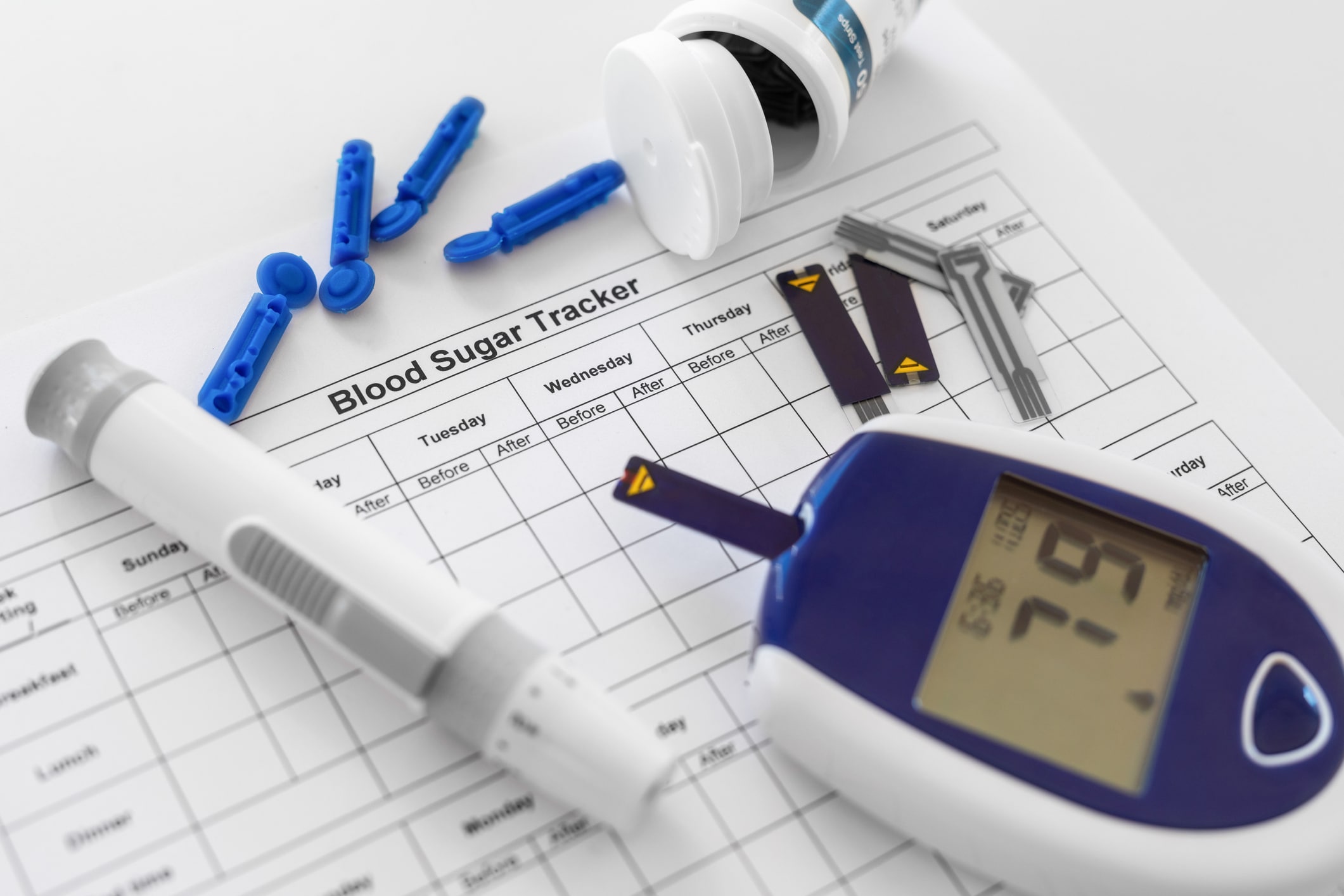 Crediti iStock - kit misuratore diabete